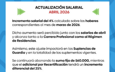ACTUALIZACIÓN SALARIAL – ABRIL 2026